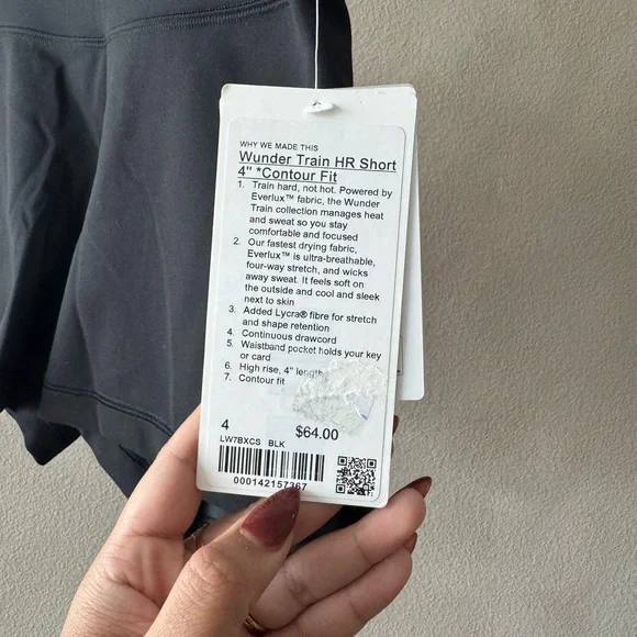 NWT LULULEMON WUNDER UNDER HR SHORT - Picture 3 of 5